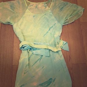 Gypsy 05 Silk Adjustable Belt Dress